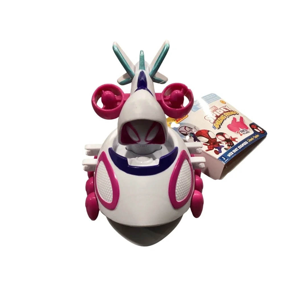 Marvel Spidey and‎ His Amazing Friends Web Dart Zoomers Ghost-Spider Vehicle Toy